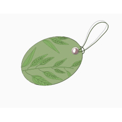 小清新叶子挂牌