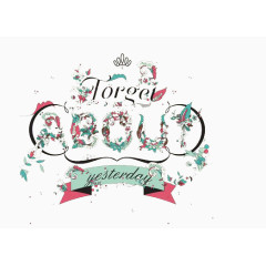 鲜花花纹装饰图案