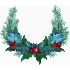 矢量圣诞装饰图案