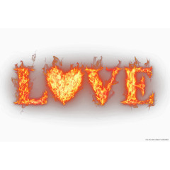 love火焰特效