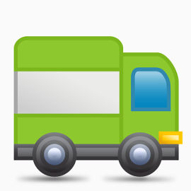 交付Kaching电子商务图标