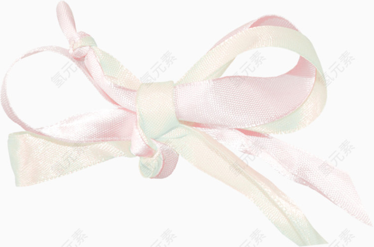 粉色蝴蝶结素材