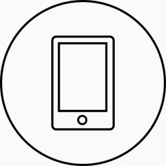 呼叫聊天通信接触接触移动演讲谈电话圆黑图标