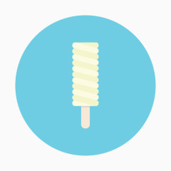 奶油甜点冰坚持香草冰淇淋