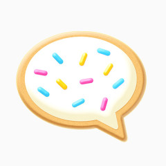 卡通精致披萨图案