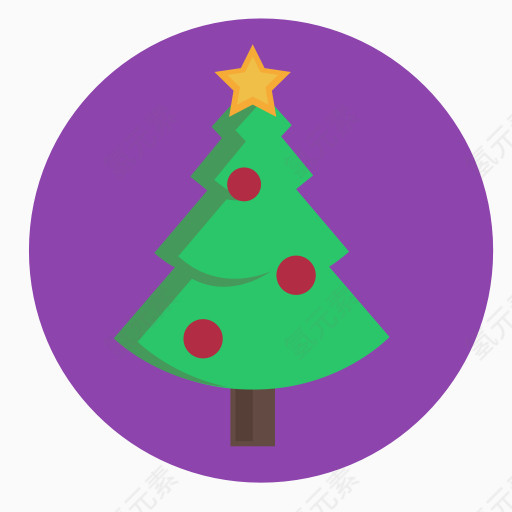 小玩意圣诞节装饰常绿明星树媒体怪兽圣诞