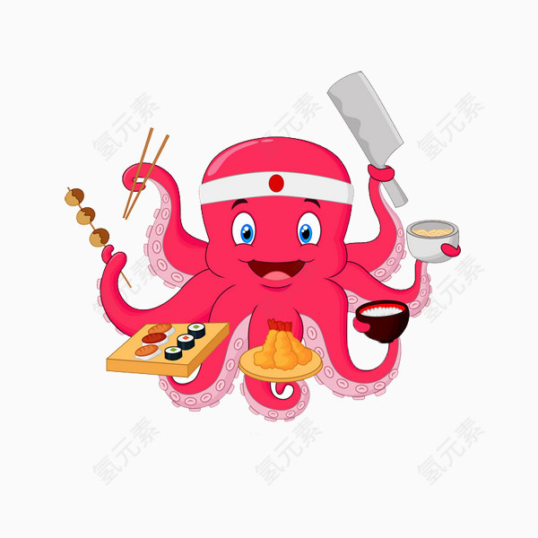 爱做菜的八爪鱼