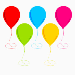 各式各样的气球
