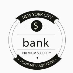 简约装饰标签图案