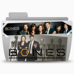 文件夹电视骨头系列文件夹图标