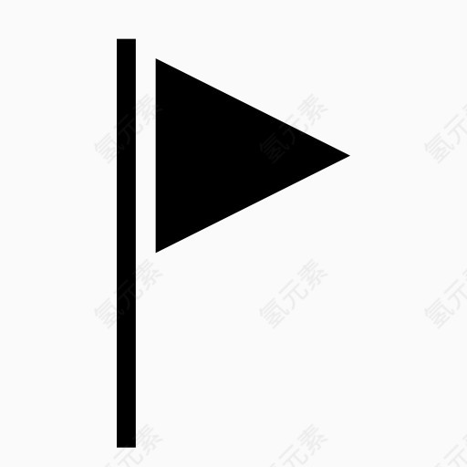 编辑国旗位置标记通知三角形庙