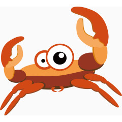 螃蟹矢量