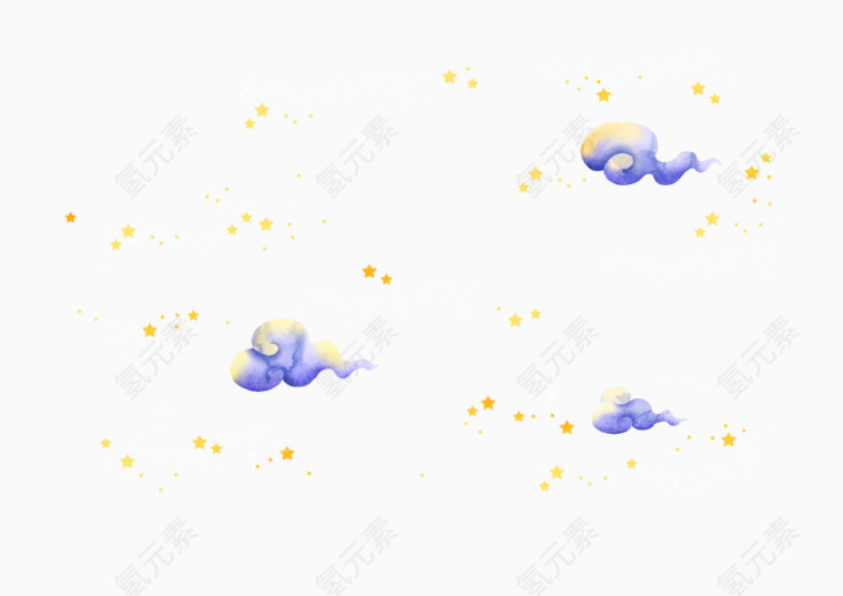 童话风格的天空