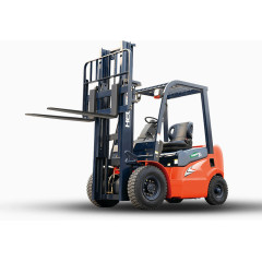 黄色内燃式拖车叉车