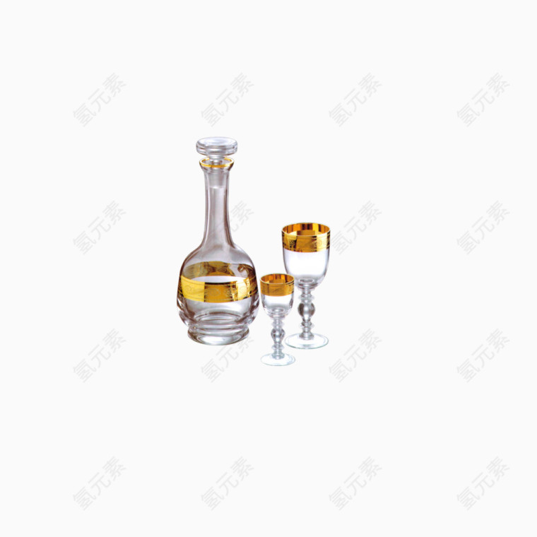高端的酒杯