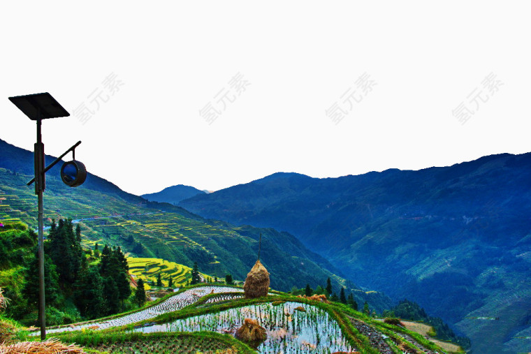 自然风景梯田