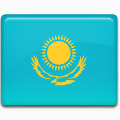 哈萨克斯坦国旗All-Country-Flag-Icons