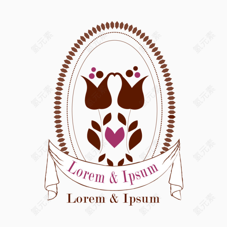 logo婚礼素材