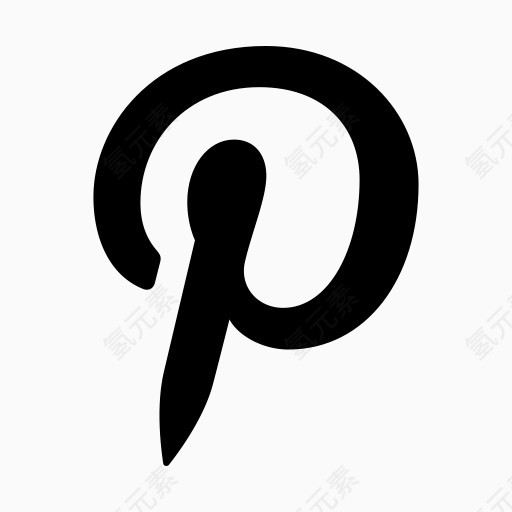 画廊照片Pinterest社会proglyphs社会图标