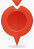 销红色的固体Map-Location-Pins-icons