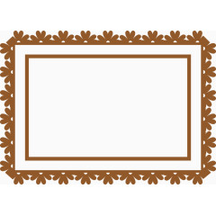 长方形边框