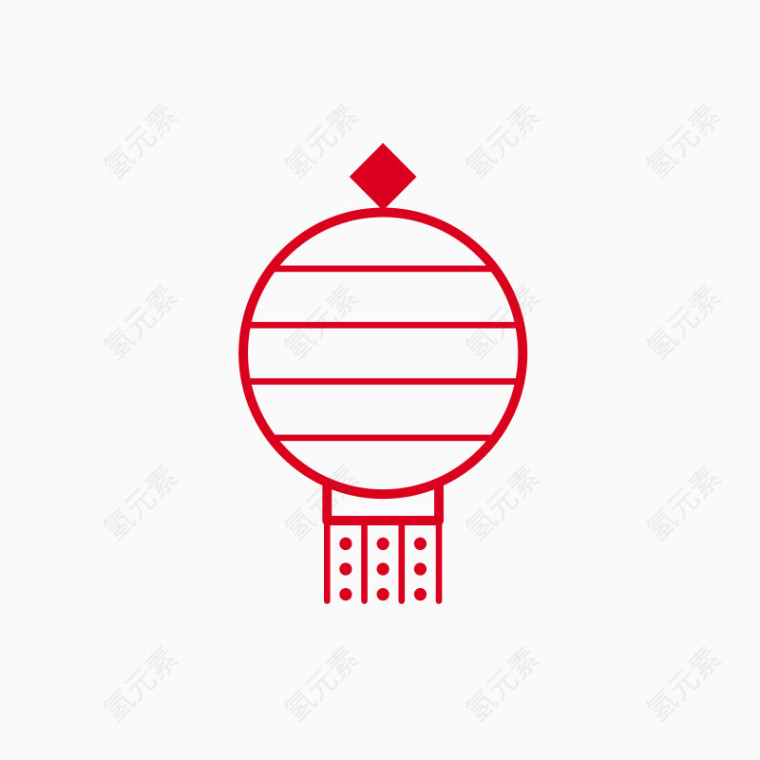 中国灯笼图标