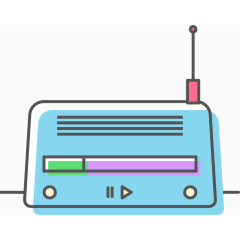 收音机图标