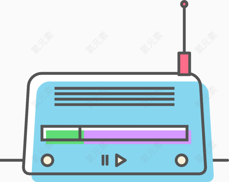 收音机图标