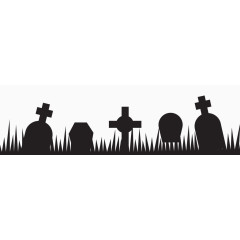 墓地剪影