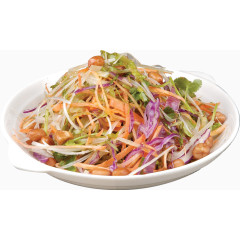 一盘农家大拌菜