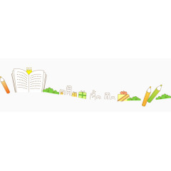 卡通可爱学校氛围