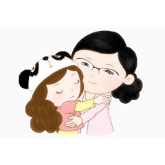 妈妈温暖的怀抱