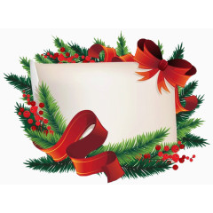 圣诞节文案背景装饰