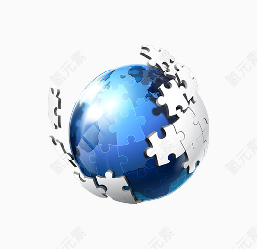 现代化地球拼图
