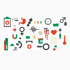 医疗创意小图标