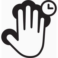 新闻和持有Touch-Gestures-icons