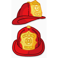 消防帽矢量
