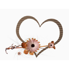 爱心简约装饰板