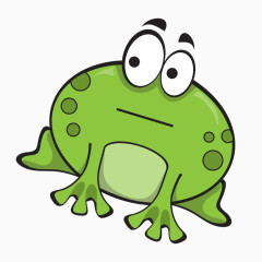 卡通动物青蛙