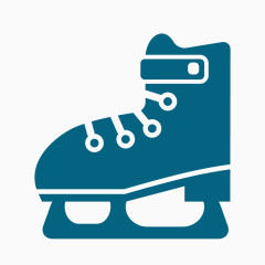 蓝色扁平化运动图标