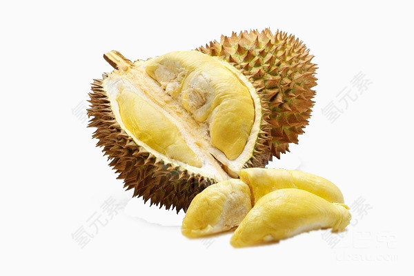 拨开榴莲