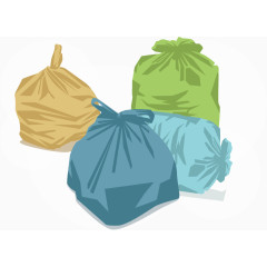 矢量垃圾袋
