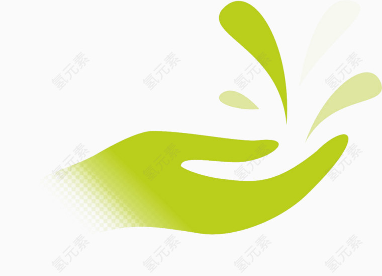 手绘节约用水