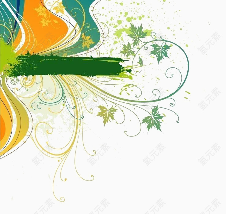 流行元素涂鸦矢量素材