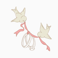 叼着戒指的喜鹊