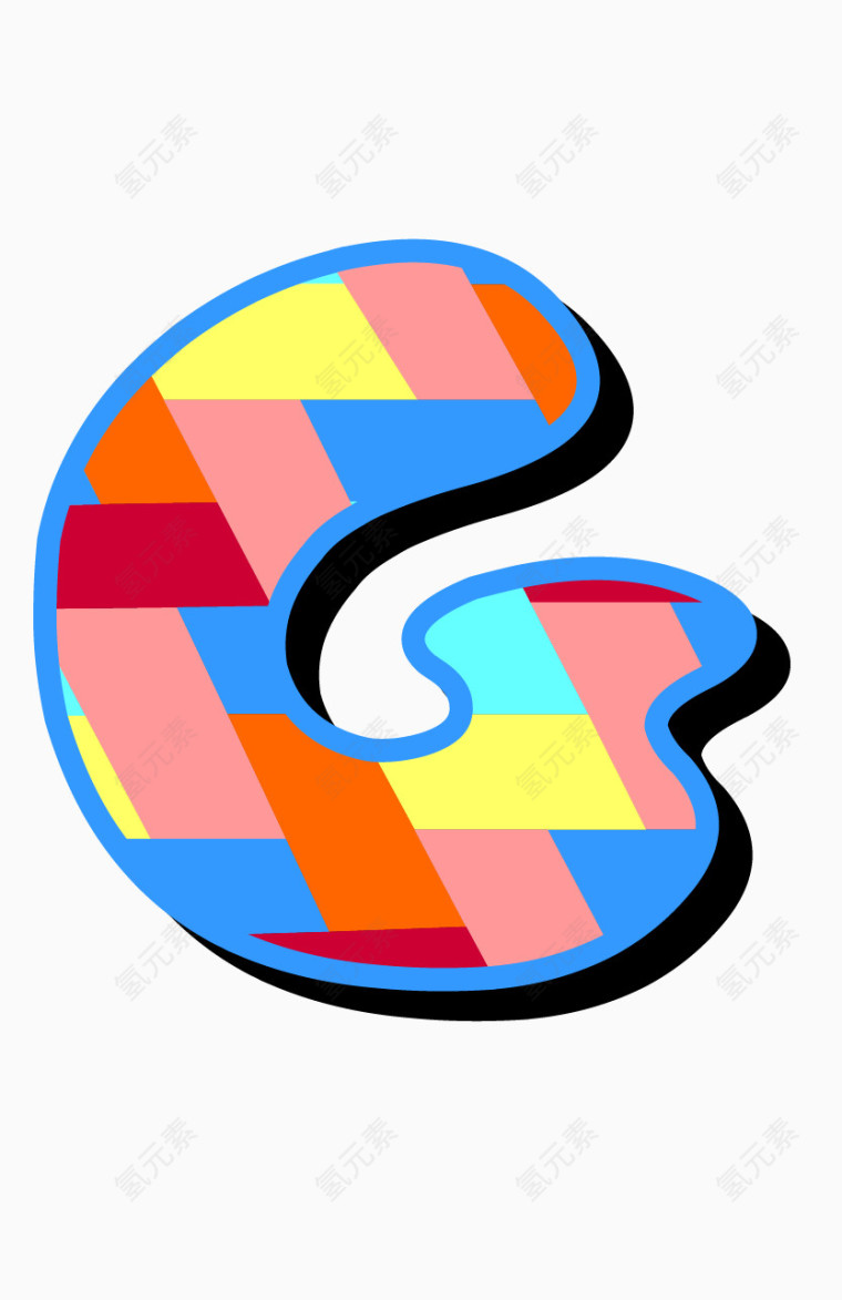 趣味创意字母G