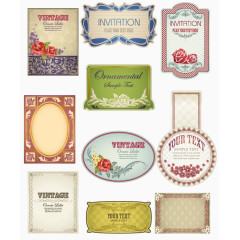 欧式清新标签合集