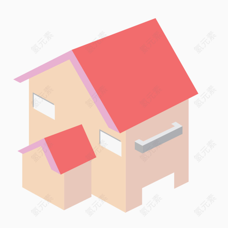 手绘建筑