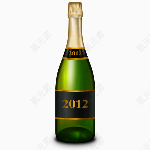 香槟酒瓶图标