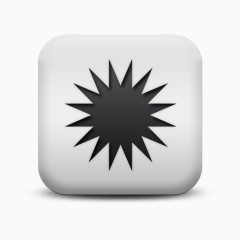 磨砂白广场图标自然奇迹星暴自然奇观